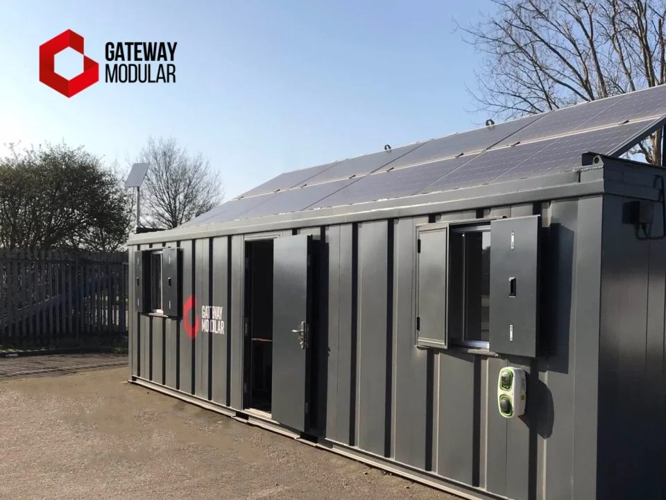 Gateway Modular Modular Storage Unit For Sale In The UK for sports teams.