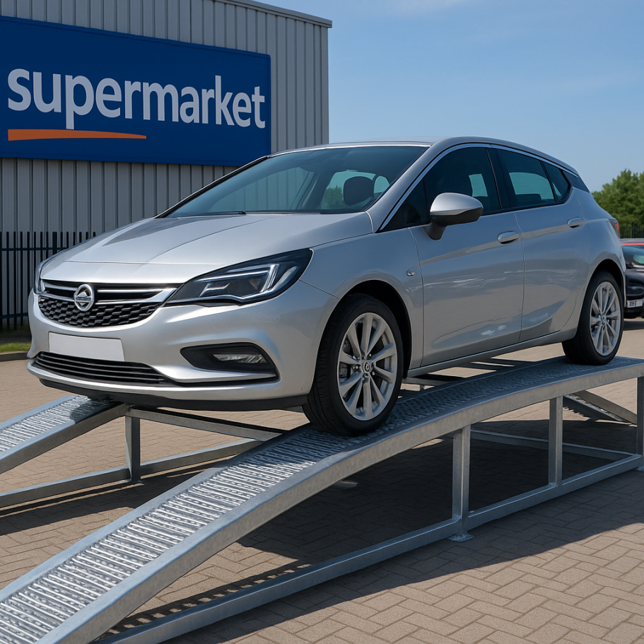 Get custom ramp solutions from Gateway Fabrications steel solutions. Available across the UK.