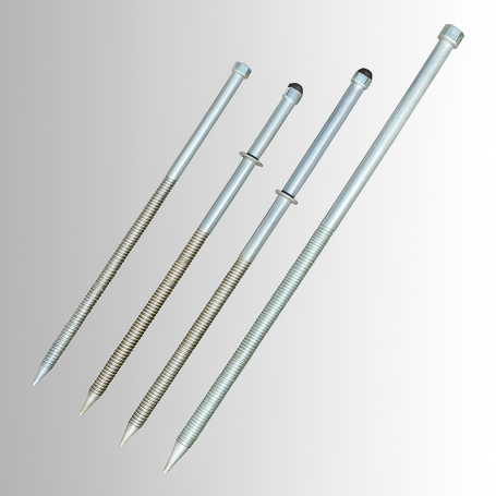 Worm spindle for caravan corner steady – sizes 60mm, 210mm, 290mm – SAP: R-SPN-XXXXX-XX-PG-N