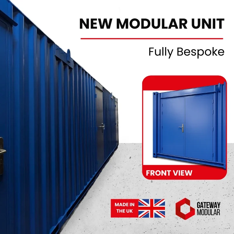 Bespoke 32ft Modular Sports Unit Container Cabin For Sale Across the UK from Gateway Modular 