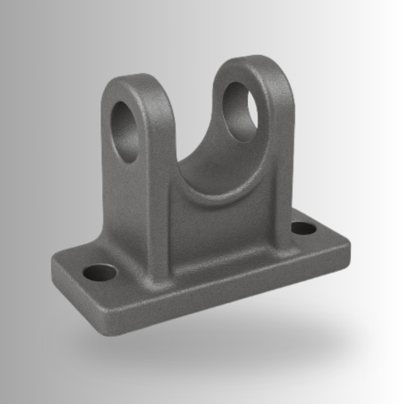 Trunion Carrier Holder for trailer chassis – SAP: R-TRU-XXXXX-XX-PG-N – durable support bracket for trunions.