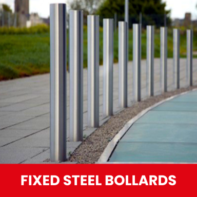 Fabricated Custom Fixed Steel Bollard manufactured in Hull by Gateway Fabrications 